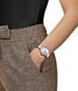 Color:Silver - Image 5 - Women's Tissot Pr 100 Quartz Analog Stainless Steel Bracelet Watch