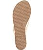 Color:Cocobutter - Image 6 - Lilly Nudes Matte Leather Thong Sandals