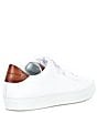 Color:Bianco/Tan - Image 2 - Men's Carlin Leather Sneakers