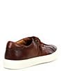 Color:Brandy - Image 2 - Men's Colton Leather Lace-Up Sneakers