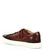 Color:Brandy - Image 3 - Men's Colton Leather Lace-Up Sneakers
