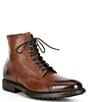 Color:Brandy - Image 1 - Men's Leather Lace-Up Burkett Boots