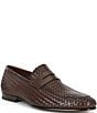 Color:TMoro - Image 1 - Men's Zenith Woven Penny Loafers