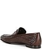 Color:TMoro - Image 3 - Men's Zenith Woven Penny Loafers