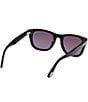 Color:Black - Image 5 - Men's Kendel 54mm Square Sunglasses