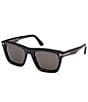 TOM FORD Men's Lelio 52mm Square Sunglasses - Image 1