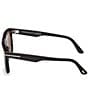 TOM FORD Men's Lelio 52mm Square Sunglasses - Image 3