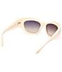 Color:Beige - Image 5 - Women's Brianna 55mm Cat Eye Sunglasses