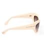 Color:Beige - Image 6 - Women's Brianna 55mm Cat Eye Sunglasses
