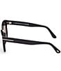TOM FORD Women's Haylay 53mm Square Sunglasses, Color:Shiny Black/Smoke - Image 3