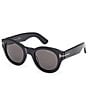 TOM FORD Women's Lucinda 48mm Round Sunglasses - Image 1