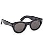 TOM FORD Women's Lucinda 48mm Round Sunglasses - Image 3