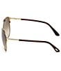 TOM FORD Women's Penelope 59mm Round Sunglasses - Image 2