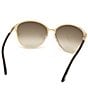 TOM FORD Women's Penelope 59mm Round Sunglasses - Image 3
