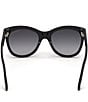 TOM FORD Women's Wallace 54mm Round Sunglasses - Image 4