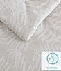 Color:Beige - Image 6 - Art Of Palms Comforter and Sheet Sets with Bonus Pillow Cover