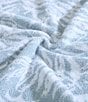 Tommy Bahama Art Of Palms Cotton Terry 6-Piece Towel Set, Color:Tidal Wave/White - Image 3