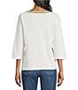 Tommy Bahama Ashby Rib Knit Split V-Neck Long Sleeve Tunic - Image 2