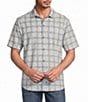 Tommy Bahama Bahama Coast Flora Check Short Sleeve Woven Shirt - Image 5