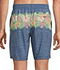 Tommy Bahama Baja Lei Over 8#double; Inseam Boardshorts, Color:Dress Blues - Image 2