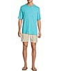Tommy Bahama Bali Beach Short Sleeve T-Shirt, Color:Blue Curacao - Image 3