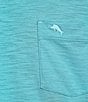 Tommy Bahama Bali Beach Short Sleeve T-Shirt, Color:Blue Curacao - Image 4