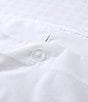 Color:White - Image 5 - Basketweave Solid Cotton Duvet Cover Mini Set