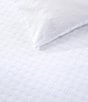 Color:White - Image 5 - Basketweave Solid White Cotton Comforter Mini Set