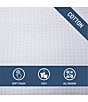 Tommy Bahama Basketweave Solid White Cotton Comforter Mini Set, Color:White - Image 8