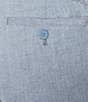 Tommy Bahama Beach Coast Linen Full Elastic Pants, Color:Ocean City - Image 3