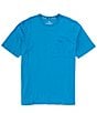 Color:Jodhpur Blue - Image 1 - Big & Tall Bali Beach Short Sleeve T-Shirt