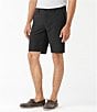 Color:Black - Image 1 - Big & Tall Flat Front Chip Shot 10#double; & 11#double; Inseam Shorts