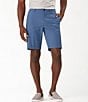Color:Dark Jade - Image 1 - Big & Tall Flat Front Chip Shot 10#double; & 11#double; Inseam Shorts