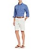 Color:Bleached Sand - Image 3 - Big & Tall Flat-Front Straight-Fit Stretch Sateen 10#double; and 13#double; Inseam Boracay Shorts