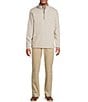 Tommy Bahama Big & Tall Flipview Half-Zip Pullover, Color:Cobblestone Heather - Image 3