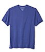 Color:Blues - Image 1 - Big & Tall IslandZone Coastal Crest Short Sleeve V-Neck Tee