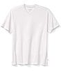 Color:White - Image 1 - Big & Tall IslandZone Coastal Crest Short Sleeve V-Neck T-Shirt