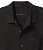 Color:Black - Image 2 - Big & Tall IslandZone Coastal Breeze Check Short Sleeve Woven Shirt