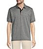 Color:Black - Image 1 - Big & Tall IslandZone San Raphael Short Sleeve Polo Shirt