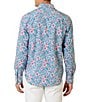 Color:Spring Bouquet - Image 2 - Big & Tall IslandZone Sarasota Stretch Rubia Gardens Long Sleeve Woven Shirt