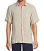 Tommy Bahama Big & Tall Linen Paradise Breezer Short Sleeve Woven Shirt