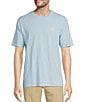 Color:Chambray Blue - Image 2 - Big & Tall Misty Mornings Short Sleeve T-Shirt