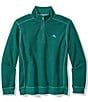 Tommy Bahama Big & Tall Montego Bay Quarter Zip Pullover - Image 1