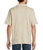 Tommy Bahama Big & Tall Palm Fresco Beach Short Sleeve Woven Camp Shirt, Color:Stone Khaki - Image 2