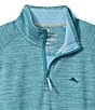 Tommy Bahama Big & Tall Palm Pro Quarter Zip Pullover - Image 2