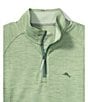 Tommy Bahama Big & Tall Palm Pro Half-Zip Pullover - Image 2