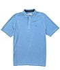 Color:Chambray Blue - Image 1 - Big & Tall Paradise Cove Short Sleeve Polo Shirt