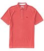 Color:Baked Apple - Image 1 - Big & Tall Paradise Cove Short Sleeve Polo Shirt