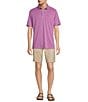 Tommy Bahama Big & Tall Paradise Cove Short Sleeve Polo Shirt, Color:Summer Purple - Image 3