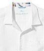 Color:White - Image 2 - Big & Tall Sea Glass Breezer Linen Shirt